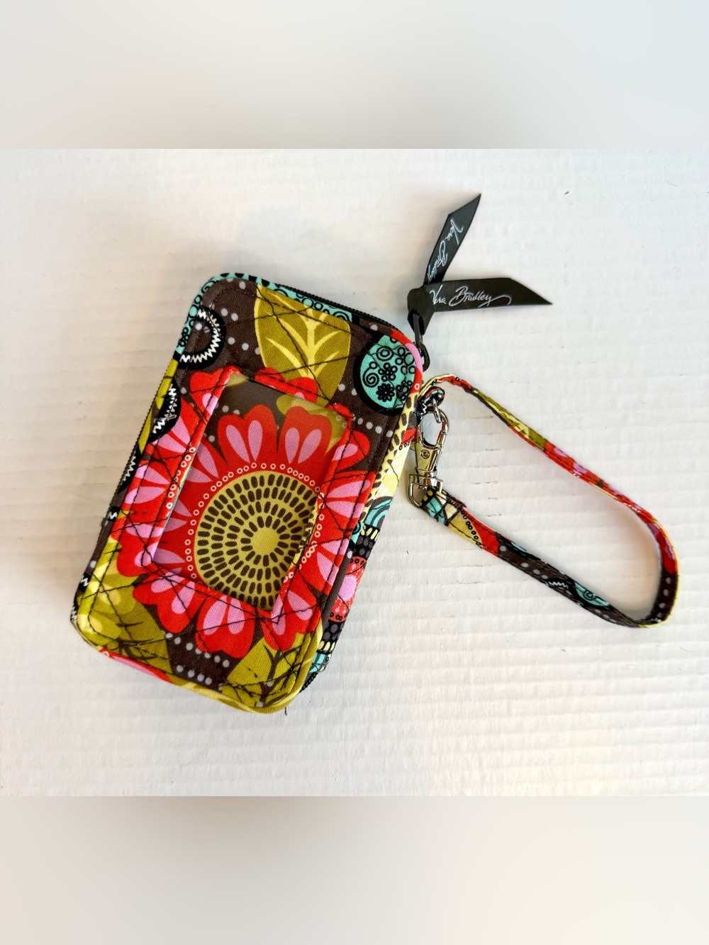 Vera Bradley Smartphone Wristlet- Flower Shower